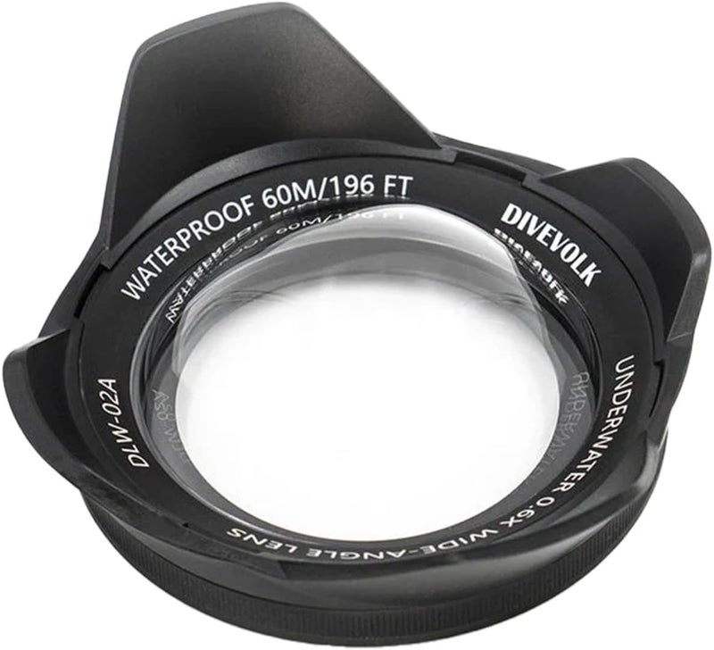 DIVEVOLK Underwater Wide Angle Conversion Lens - Image 1